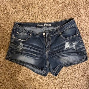 Almost famous size 18 shorts